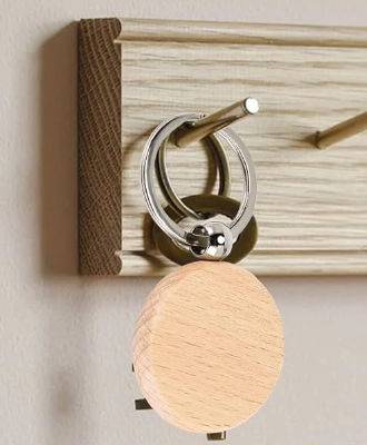 60 pezzi Portachiavi Legno Rotondo con incisione laser regalo personalizzato