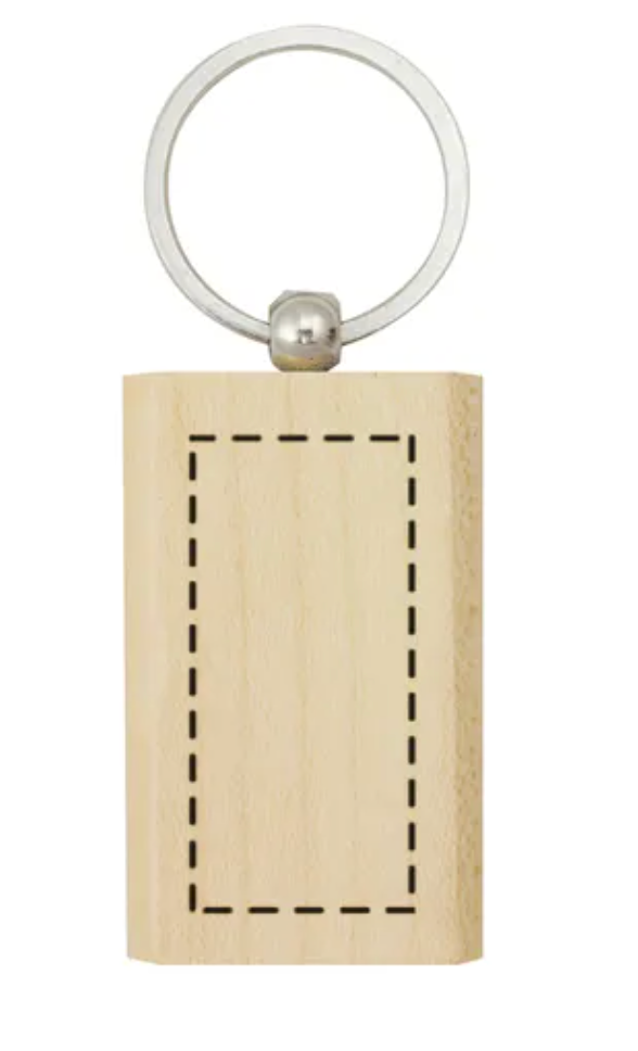 40 pezzi Portachiavi Legno Rotondo con incisione laser regalo personalizzato