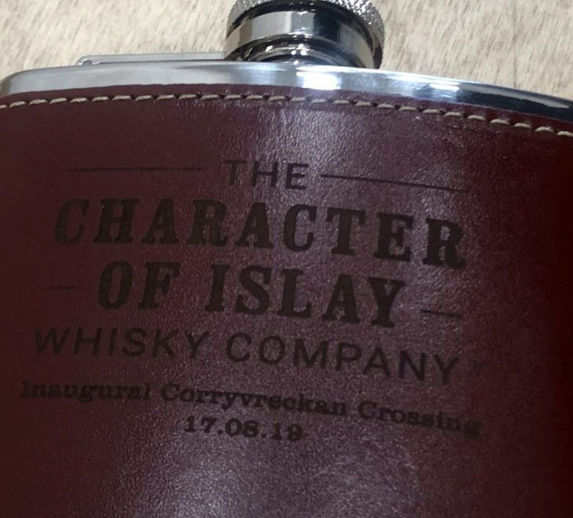 fiaschetta personalizzata con il tuo design logo testo grafica regalo per papà testimone amici