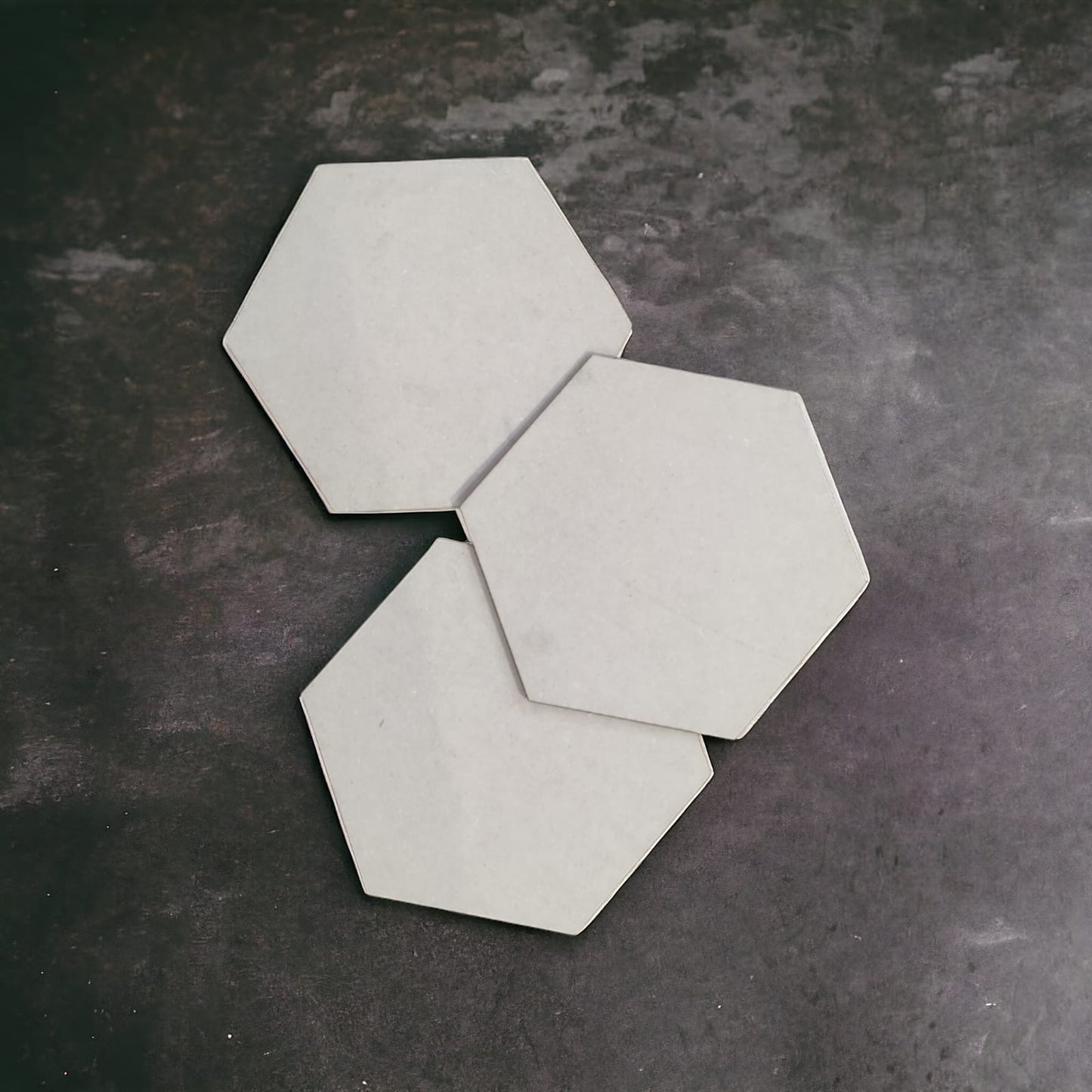 esagoni in mdf 10 pezzi spessore 4mm per artigianato fai da te decorazioni