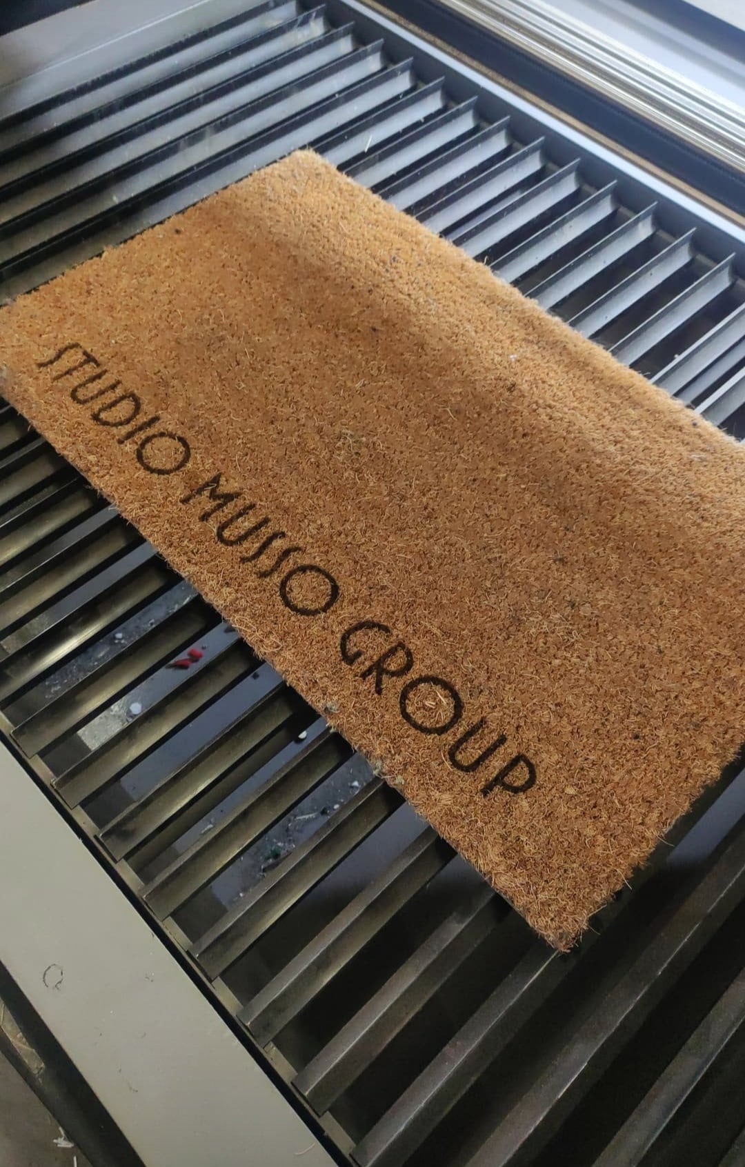 Zerbino personalizzato in cocco con incisione laser con la tua grafica idea regalo
