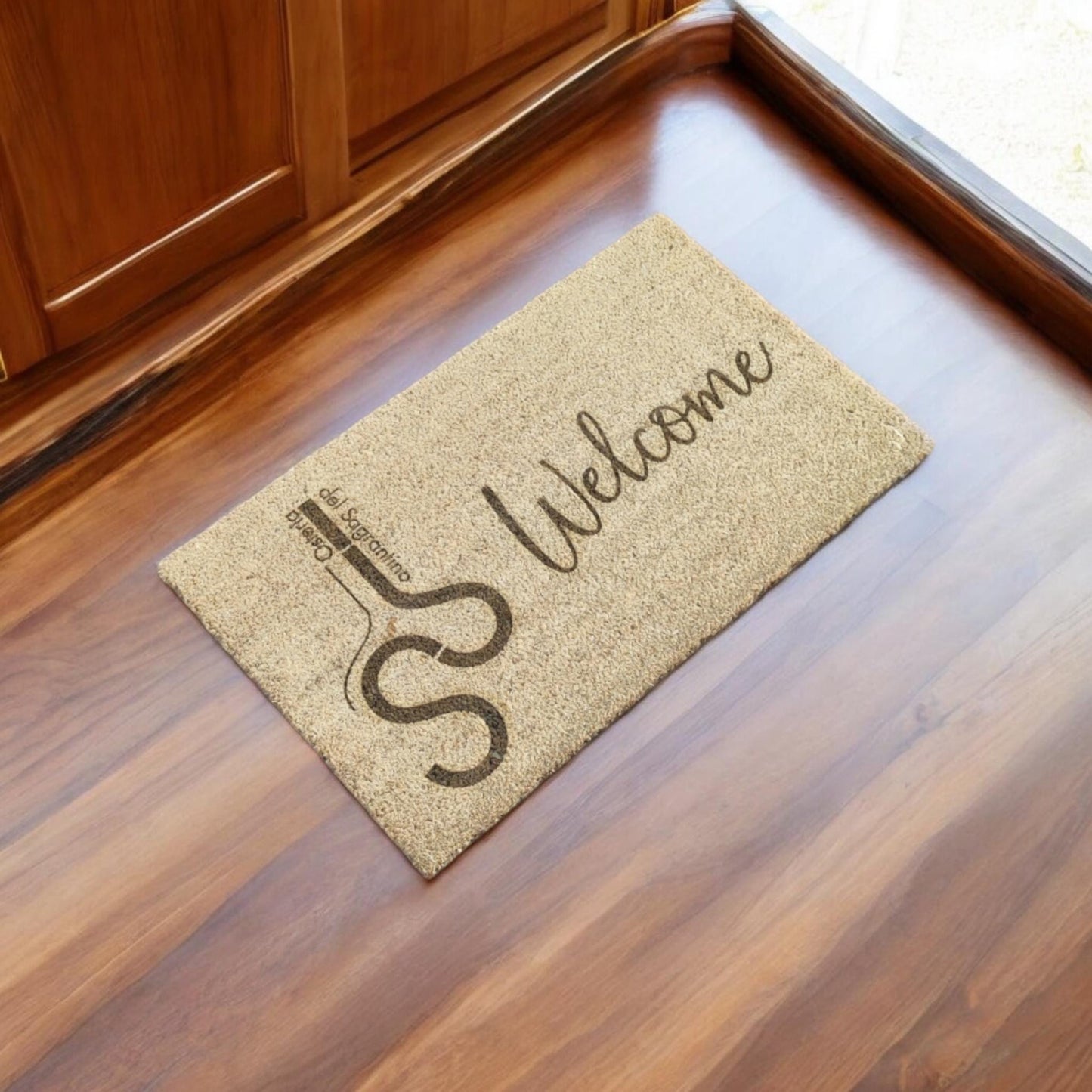 Zerbino Design unico inciso al laser, perfetto come idea regalo personalizzato con il tuo logo o grafica