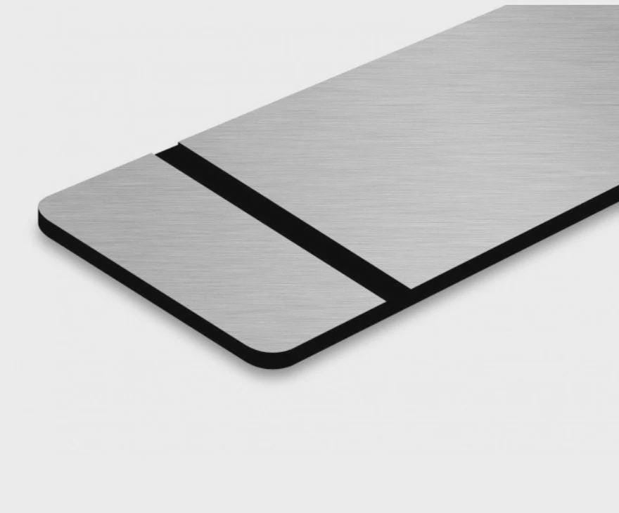 Trofeo in legno quadrato bronzo ecosostenibile , premio quadrato personalizzato abbinato a cornice flessibile in ottone, targa green