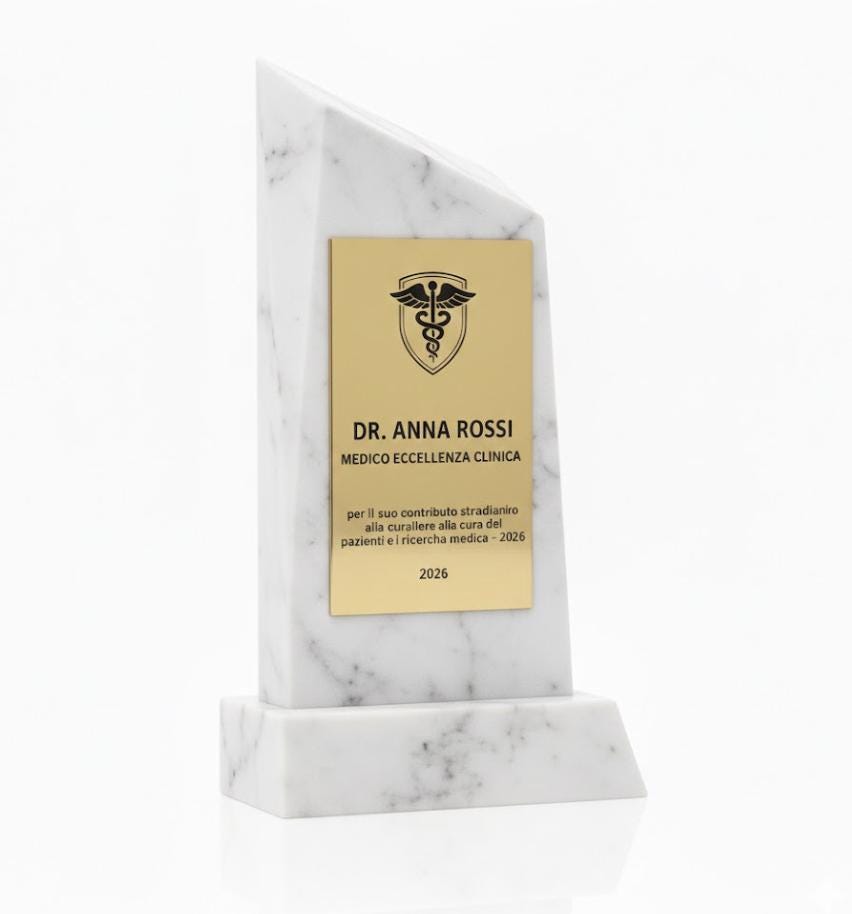 Premio personalizzato in stampa 3d effetto marmo bronzo , trofeo di riconoscimento in legno personalizzato, targa in plastica incisa