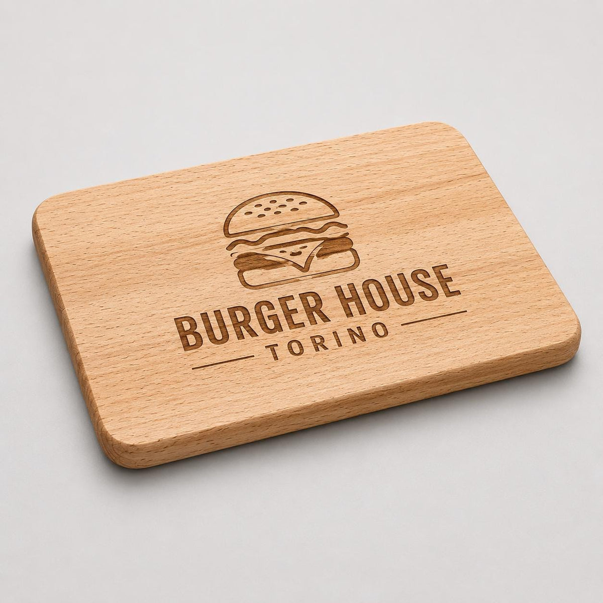 Set di Taglieri 10x Tagliere da Cucina in Legno Oliato | 30 x 20 x 1.5cm | Taglieri in Legno Ideali per Aperitivo Pane, Formaggi| faggio
