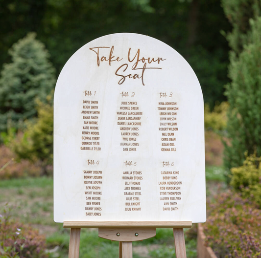 Tableau de mariage con incisione laser insegna in legno per matrimonio rustica Cavalletto in legno Insegne Da Sposa Stand. Display da pavimento Cavalletto leggero per legno