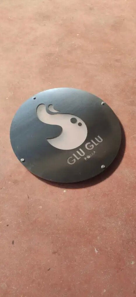 insegna a led retroilluminata in abs acciaio con logo insegna neon rgb personalizzata oer negozio locale moderno in acciaio luminosa