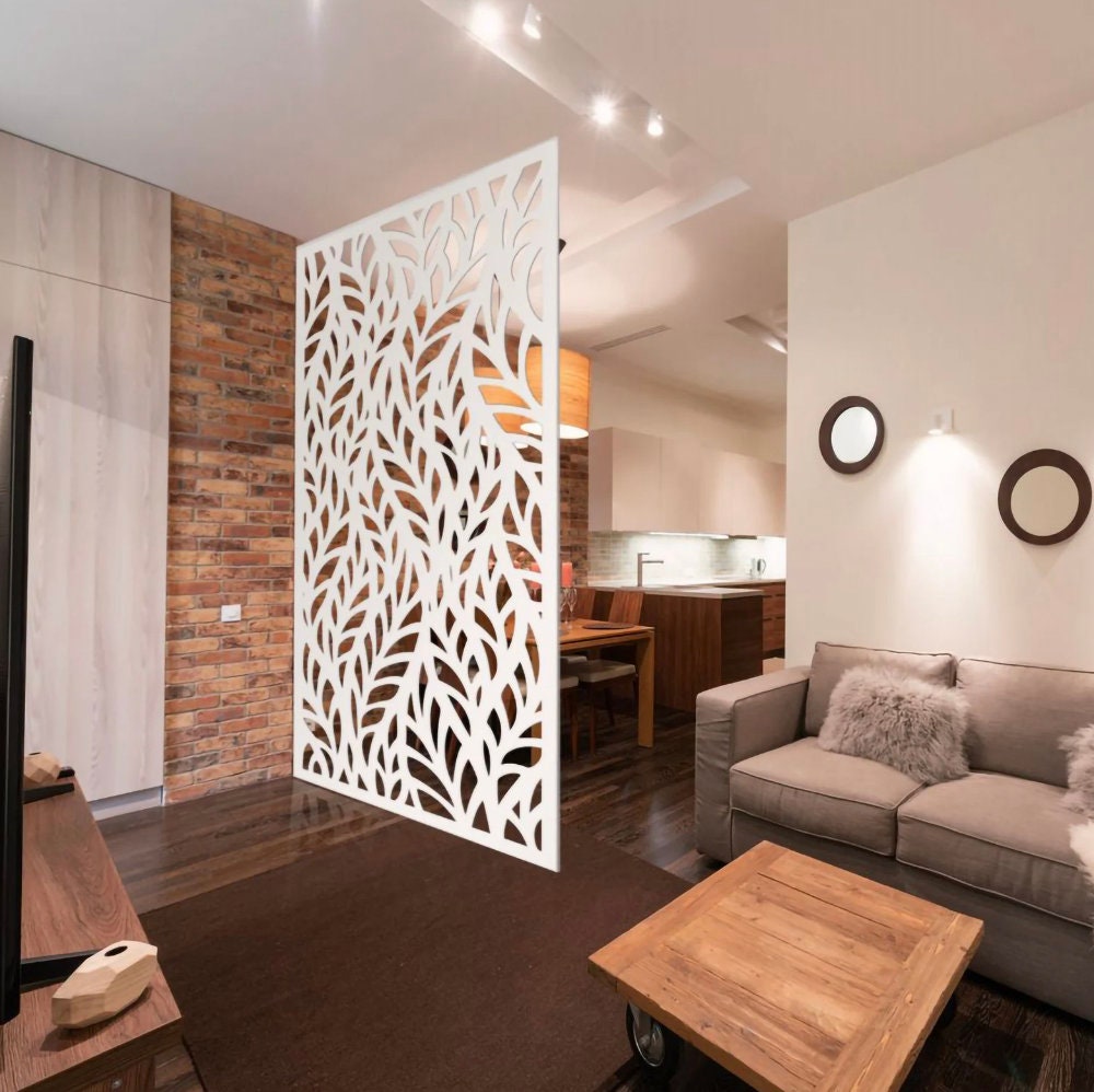 pannello mdf o legno traforato non verniciati interni esterni taglio laser decorazione casa, quadro, fai da te, separè