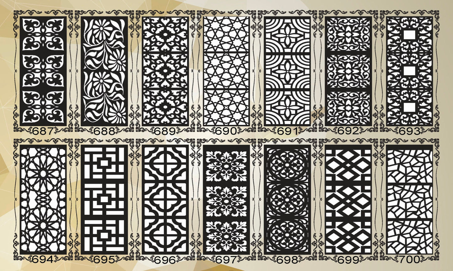 pannello mdf o legno traforato non verniciati interni esterni taglio laser decorazione casa, quadro, fai da te, separè