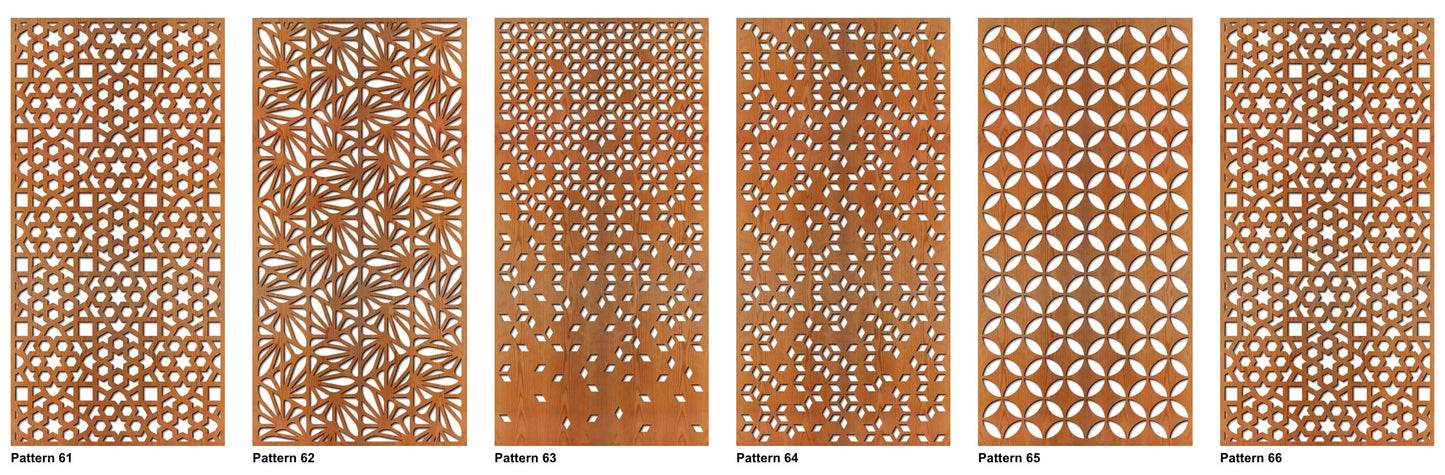 pannello mdf o legno traforato non verniciati interni esterni taglio laser decorazione casa, quadro, fai da te, separè