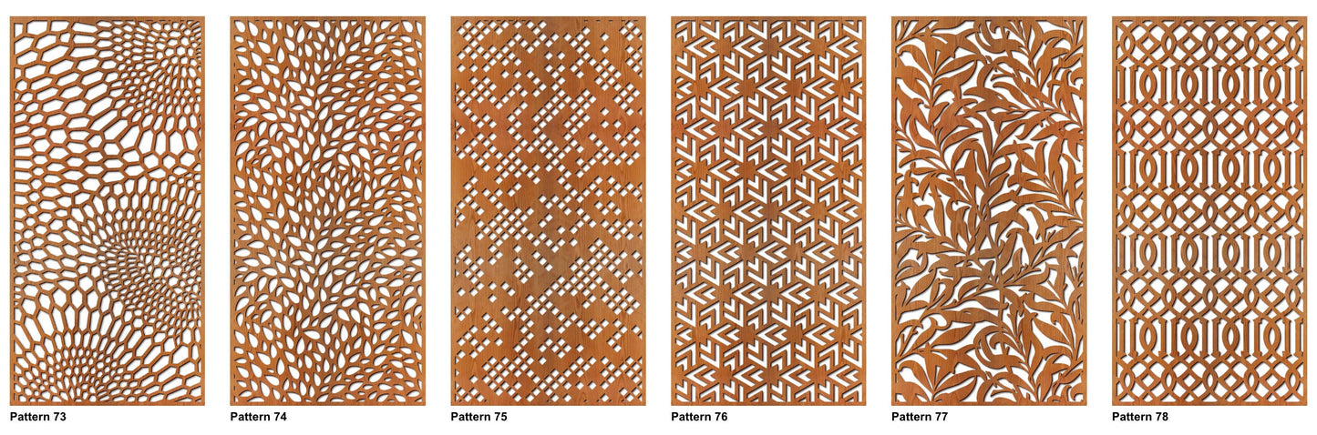 pannello mdf o legno traforato non verniciati interni esterni taglio laser decorazione casa, quadro, fai da te, separè