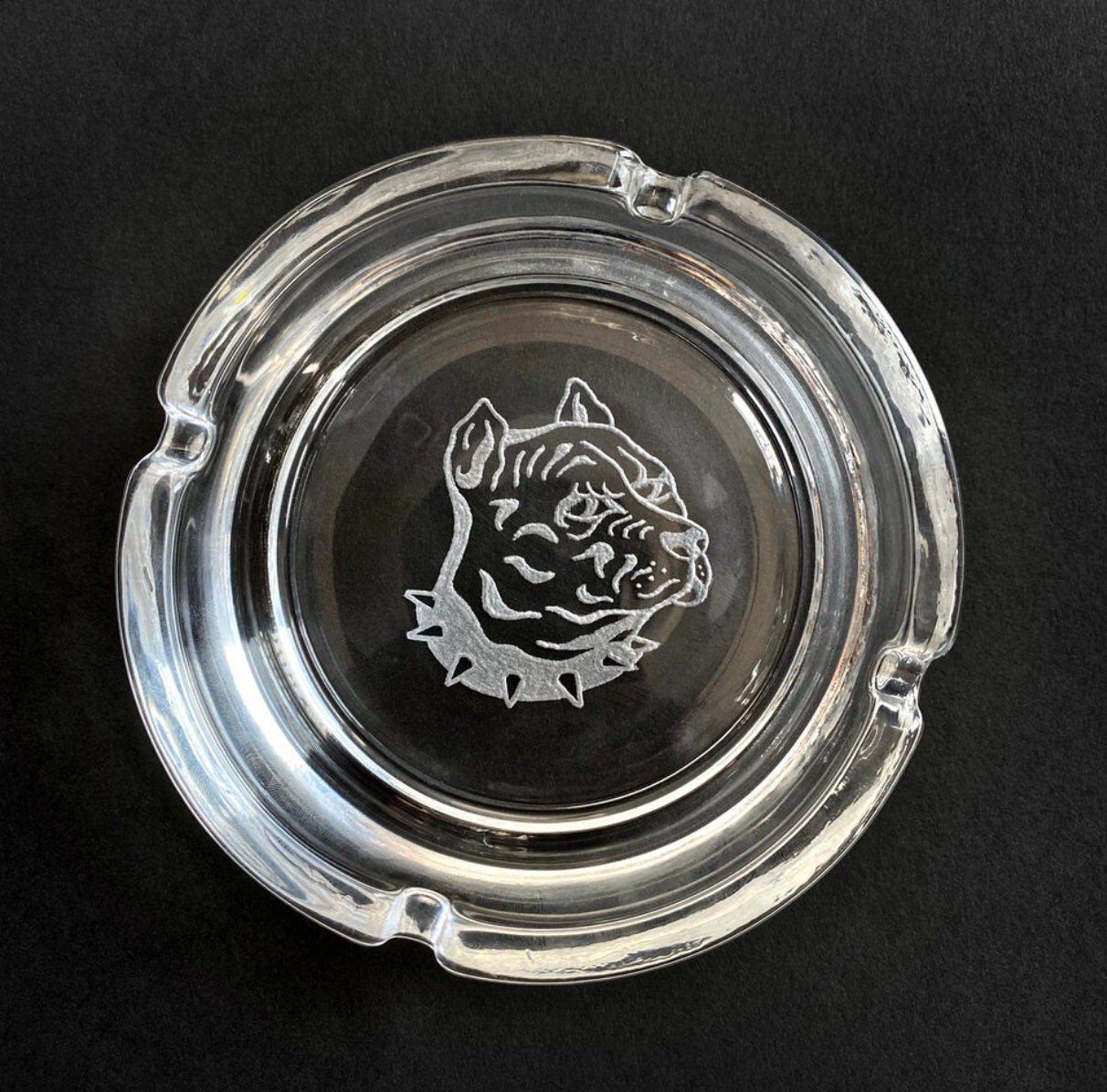 posacenere in vetro personalizzati con incisione laser nomi, loghi invia il tuo design regalo / bar / ristoranti / hotel /bnb