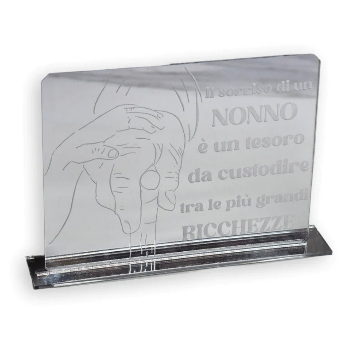 Targa in plexiglas personalizzata con incisione laser con il tuo logo o la tua grafica per aziende, ristoranti, hotel per interni ed esterni