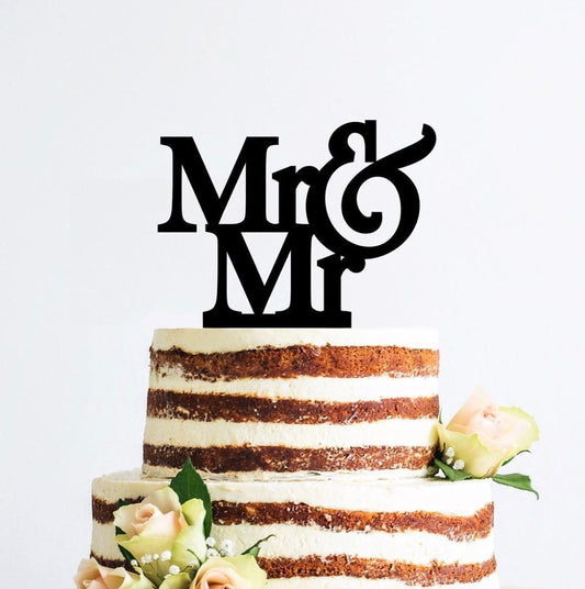 cake topper personalizzato mr and mrs in plexiglas sagomato tagliato laser