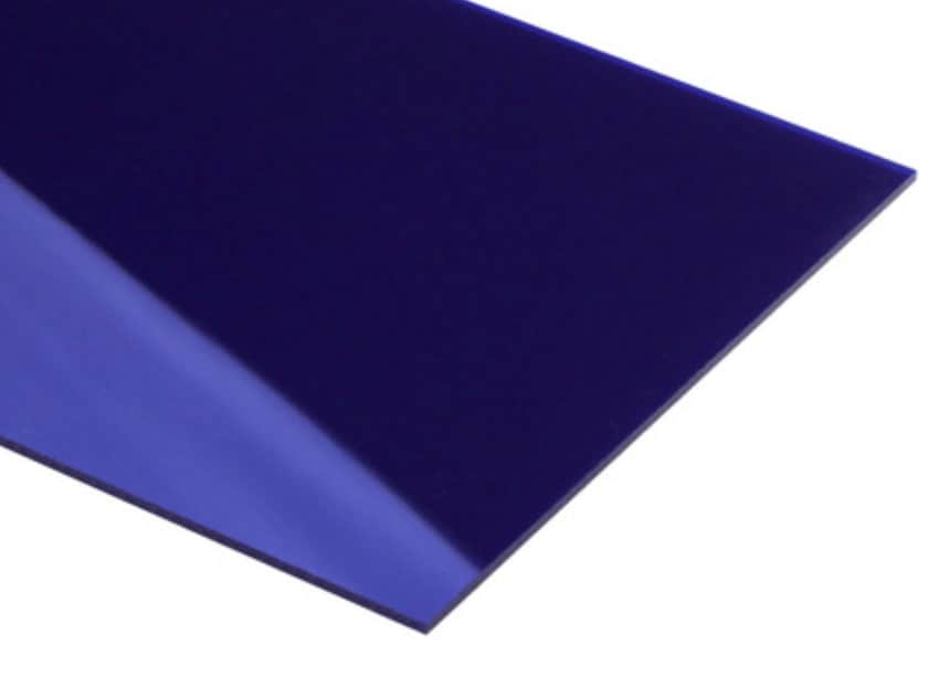 plexiglas blu specchiato 3mm acrilico 3mm plexi 3mm 2 pezzi 513X1015 mm pmma metacrilato taglio laser o su misura lastre plexiglas