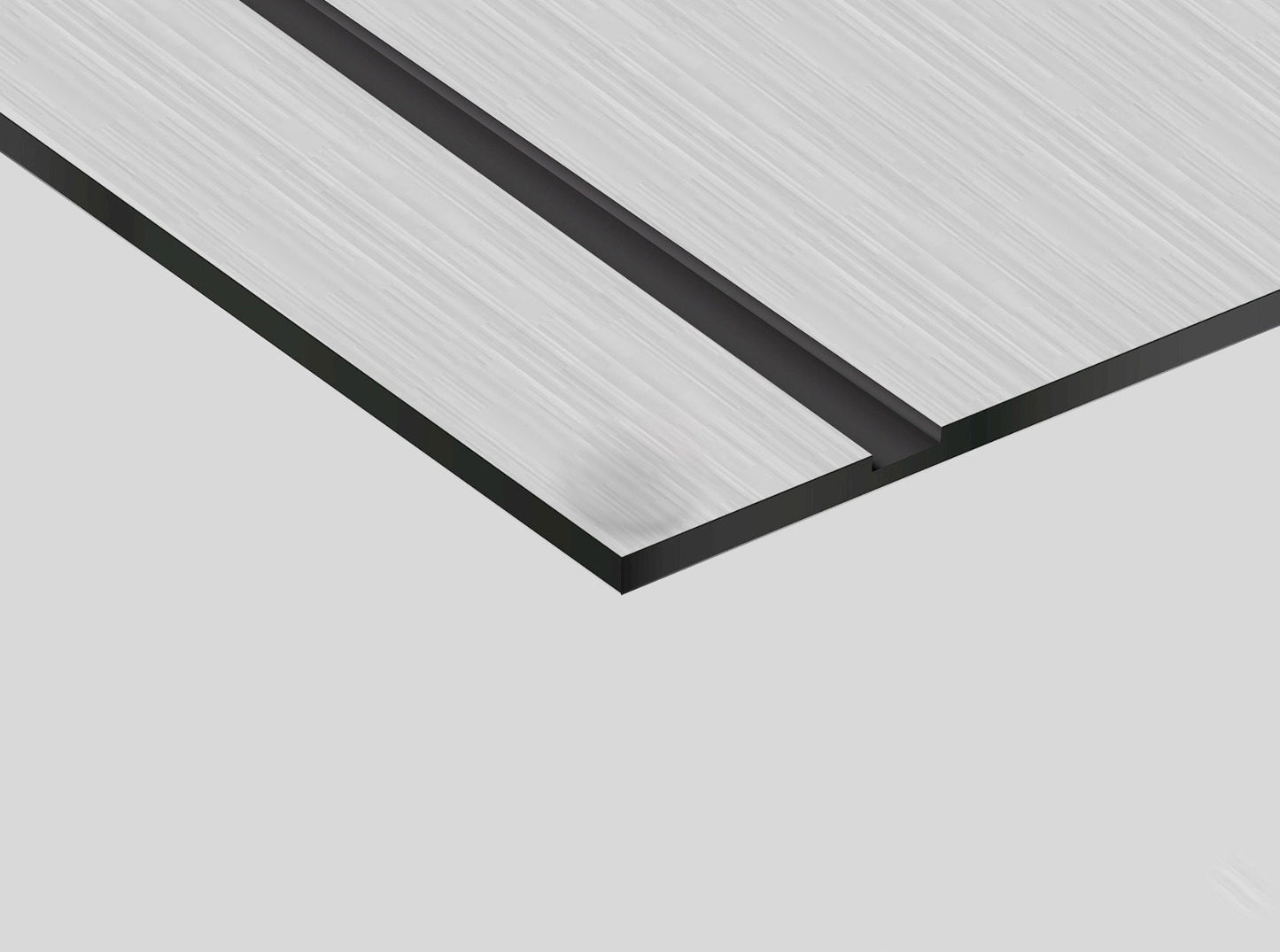 lastre plastiche per incisione effetto acciaio spazzolato per laser co2 incisori Formato 610X1245 mm 2 pezzi