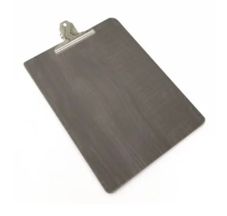 Portamenu 10-50-100 pz in legno naturale, mogano, ebano personalizzati con incisione laser logo ristorante con pinza portafogli economico