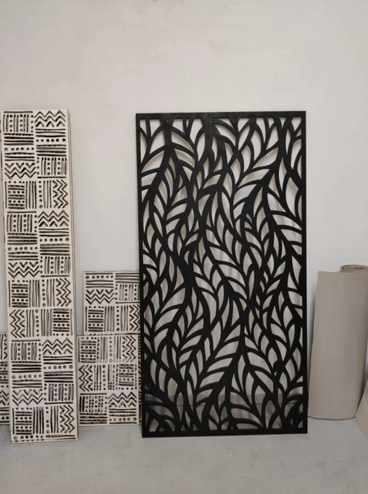 pannello mdf o legno traforato non verniciati interni esterni taglio laser decorazione casa, quadro, fai da te, separè