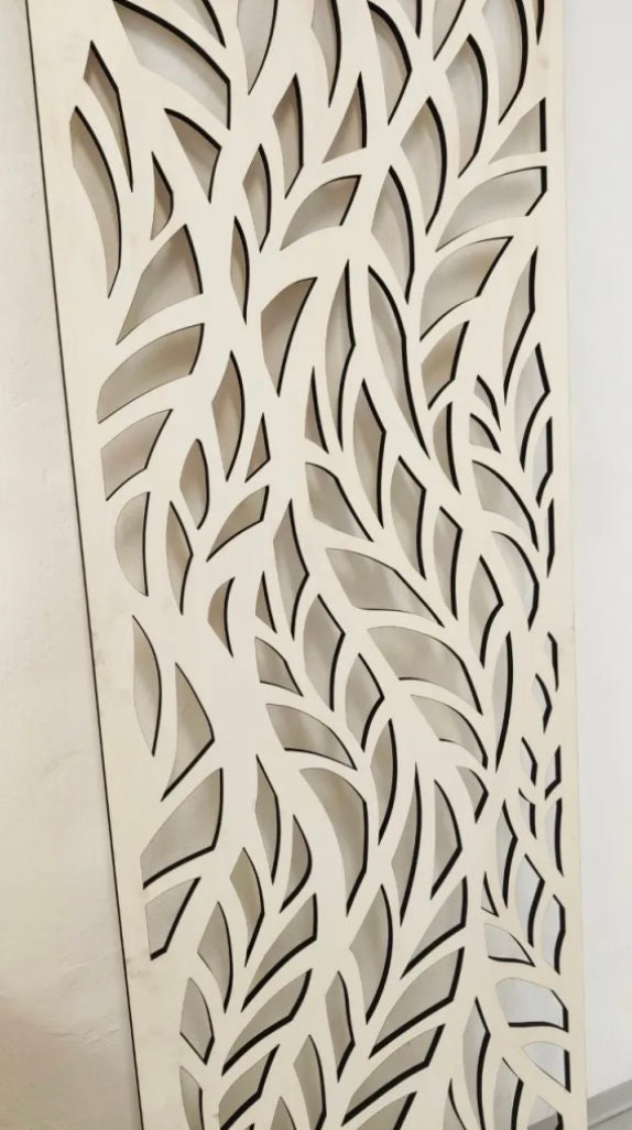 pannello mdf o legno traforato non verniciati interni esterni taglio laser decorazione casa, quadro, fai da te, separè