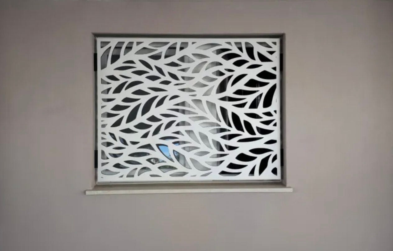 pannello mdf o legno traforato non verniciati interni esterni taglio laser decorazione casa, quadro, fai da te, separè
