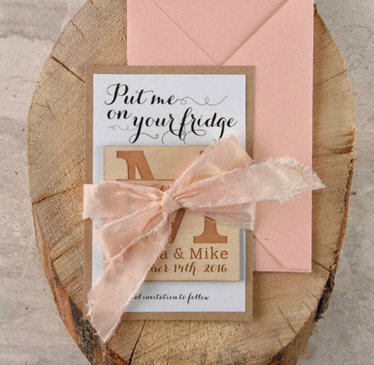 Bomboniera rustica magnete personalizzato inciso in legno magnete save the date bomboniera personalizzata in legno matrimonio nozze cresima