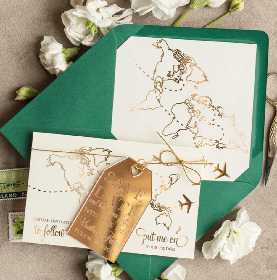 targhetta save the date oro plexiglas  personalizzato inciso magnete save the date bomboniera personalizzata in legno matrimonio nozze