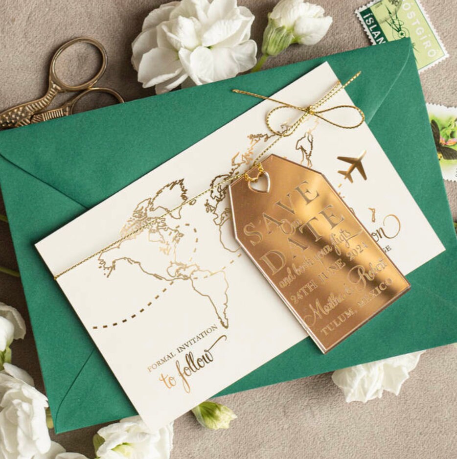 targhetta save the date oro plexiglas  personalizzato inciso magnete save the date bomboniera personalizzata in legno matrimonio nozze