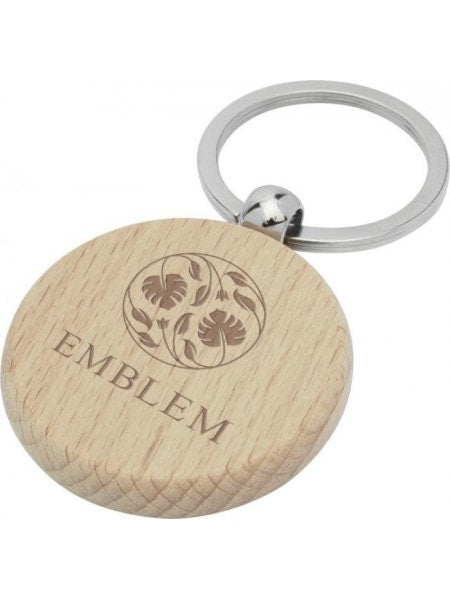 portachiavi personalizzato rotondo con logo aziendale, portachiavi personalizzato in legno personalizzato, portachiavi inciso 1-500pz