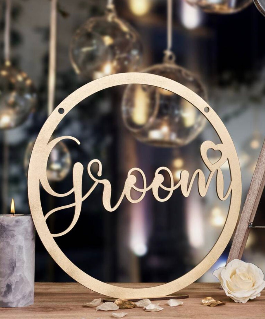 nome personalizzato cerchio per decorare matrimonio cresima party festa nome intagliato decorazione casa