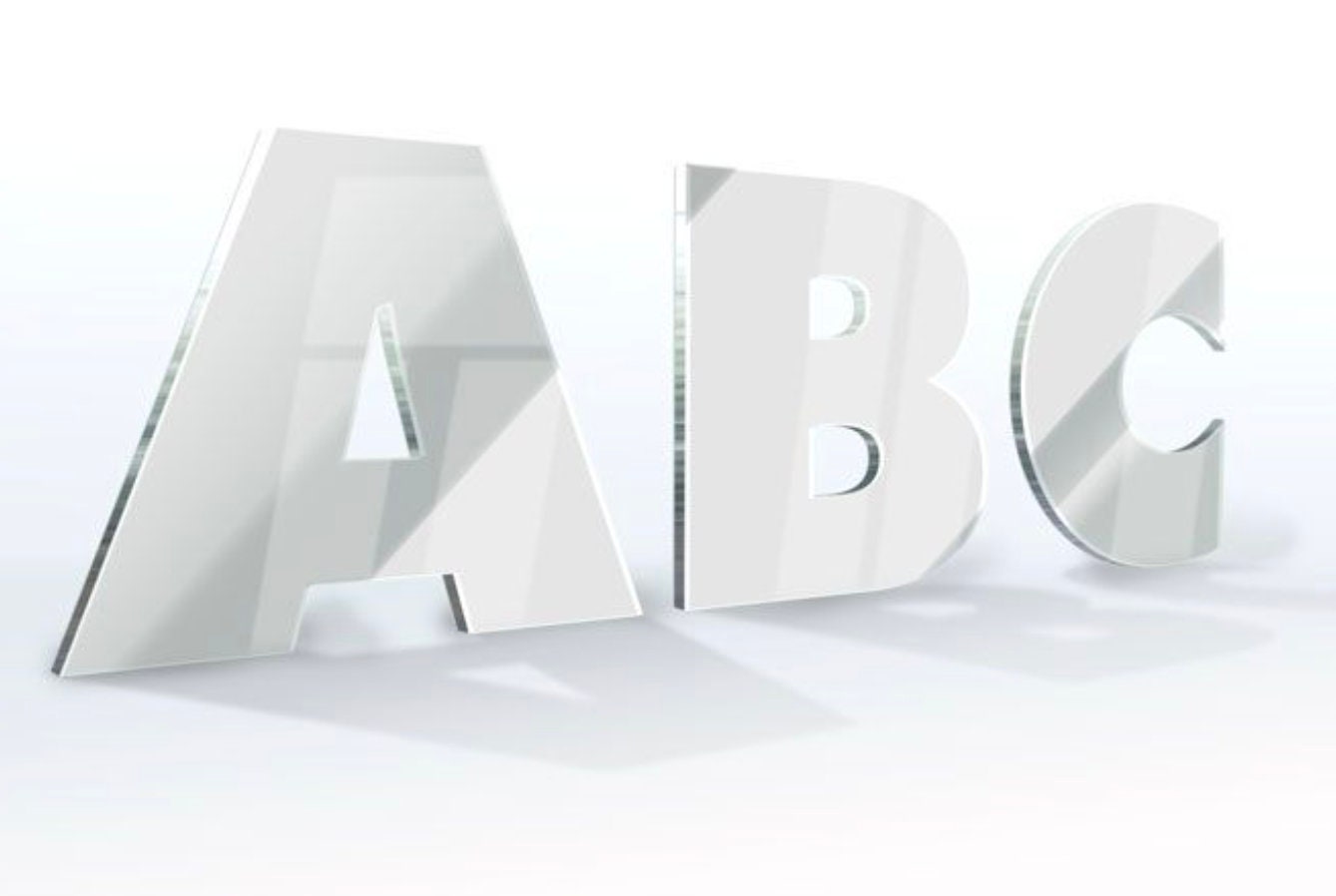 Iniziali d'oro per matrimoni / Cake Topper Lettere dorate / Lettere acriliche personalizzati lettere in plexiglas oro specchio decorazione