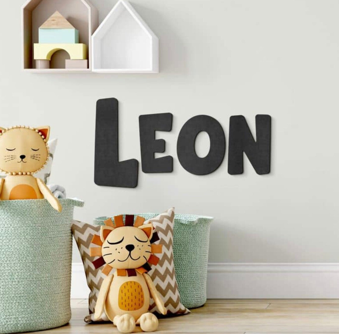 lettere in legno kids bambini su misura taglio laser nome in acrilico personalizzato componi la tua frase insegna personalizzata da parete