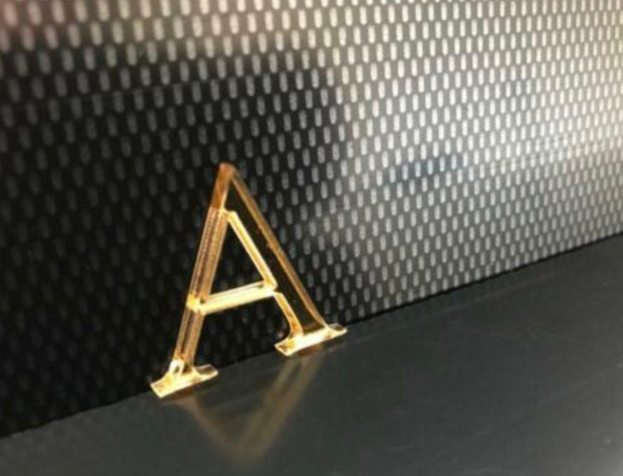 Iniziali d'oro per matrimoni / Cake Topper Lettere dorate / Lettere acriliche personalizzati lettere in plexiglas oro specchio decorazione