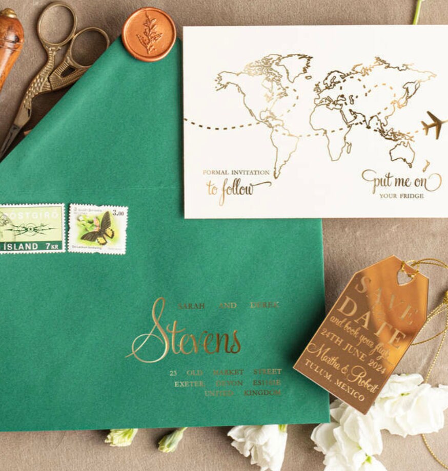 targhetta save the date oro plexiglas  personalizzato inciso magnete save the date bomboniera personalizzata in legno matrimonio nozze