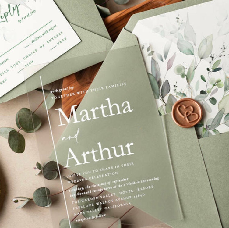 inviti di nozze in plexiglas partecipazioni in plexiglas personalizzati inviti di nozze , invito al ricevimento di nozze,eleganti