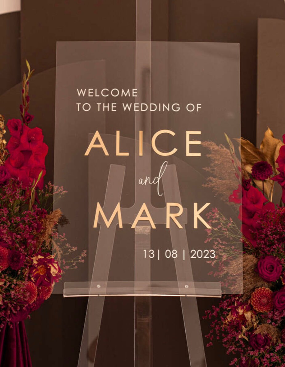 Segno di nozze di benvenuto - Doccia nuziale Segno di benvenuto - Segno di benvenuto Matrimonio moderno - Arredamento rustico di nozze