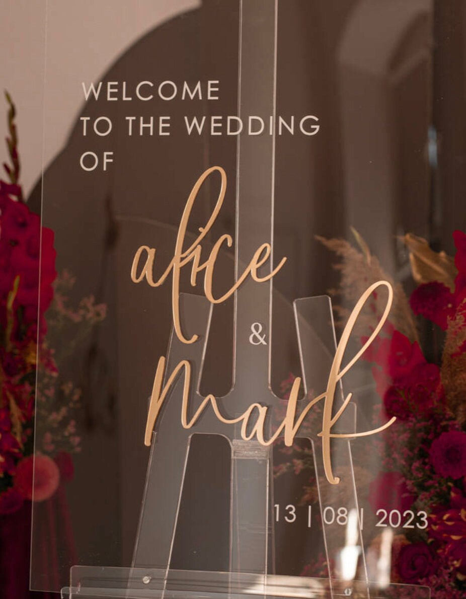 Segno di nozze di benvenuto - Doccia nuziale Segno di benvenuto - Segno di benvenuto Matrimonio moderno - Arredamento rustico di nozze