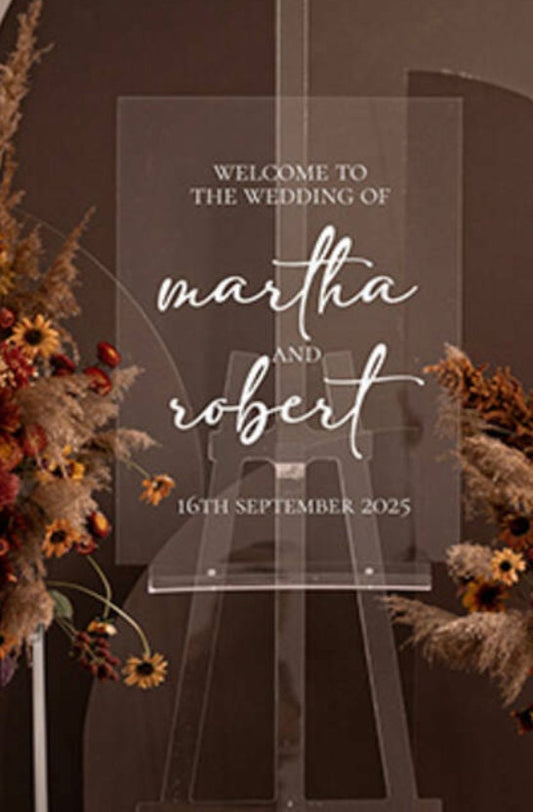 Segno di nozze di benvenuto - Doccia nuziale Segno di benvenuto - Segno di benvenuto Matrimonio moderno - Arredamento rustico di nozze