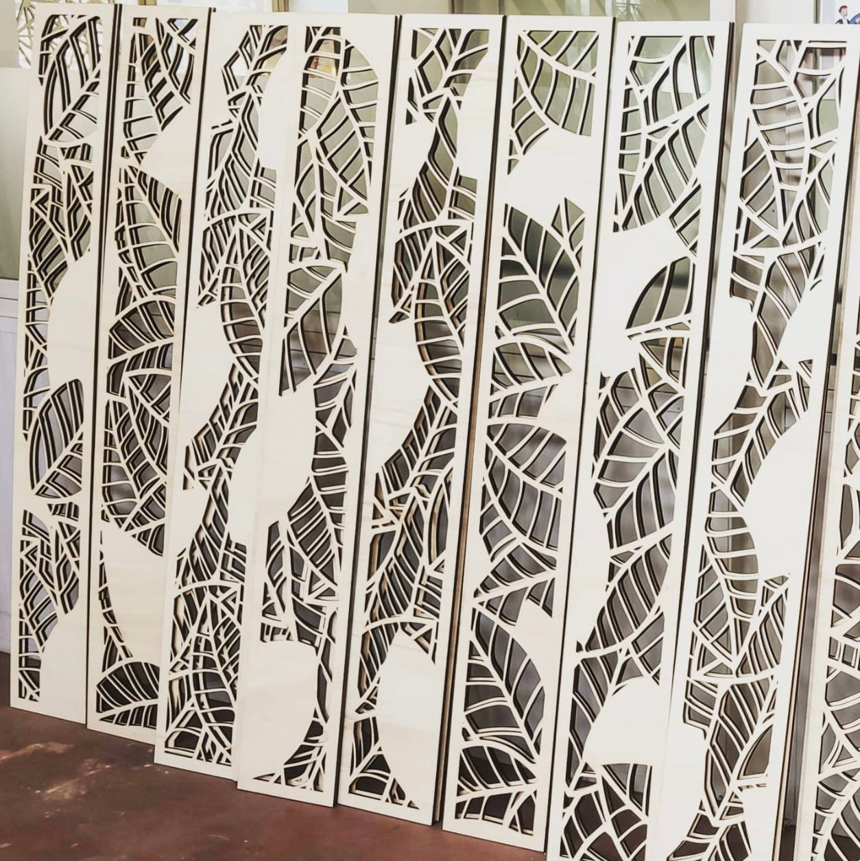 pannello mdf o legno quadrato traforato non verniciati interni esterni taglio laser decorazione casa, quadro, fai da te, separè