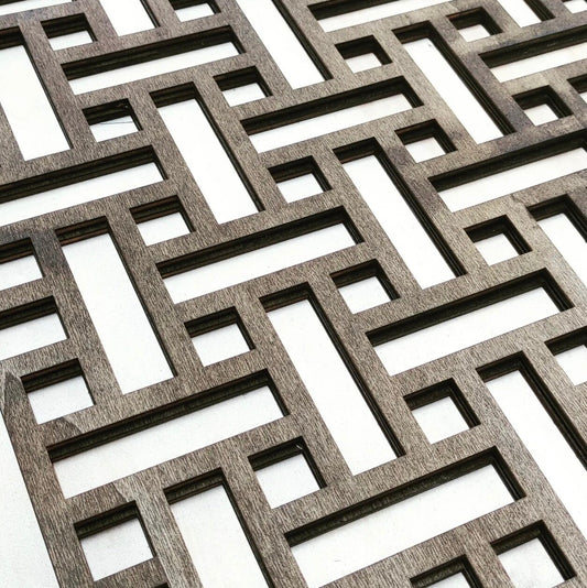 pannello mdf o legno traforato interni esterni taglio laser decorazione casa, quadro, fai da te, separè