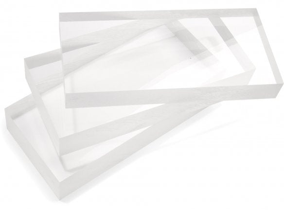 Lastra di plexiglass trasparente 8 mm, pannelli plexiglass su misura per  coperture, mensole, paraventi, scaffali -  Italia