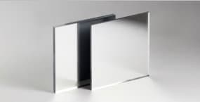 Lastra plexiglass a specchio lucido, pannelli plexiglass su misura, pannello in plexiglas spessore 2 mm, plexiglass specchio argento