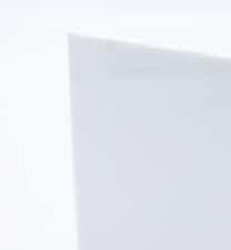 Pannello di plexiglass bianco latte coprente - 3mm - realizzare prodotti artigianali come paravento, coperture, mensole, targa