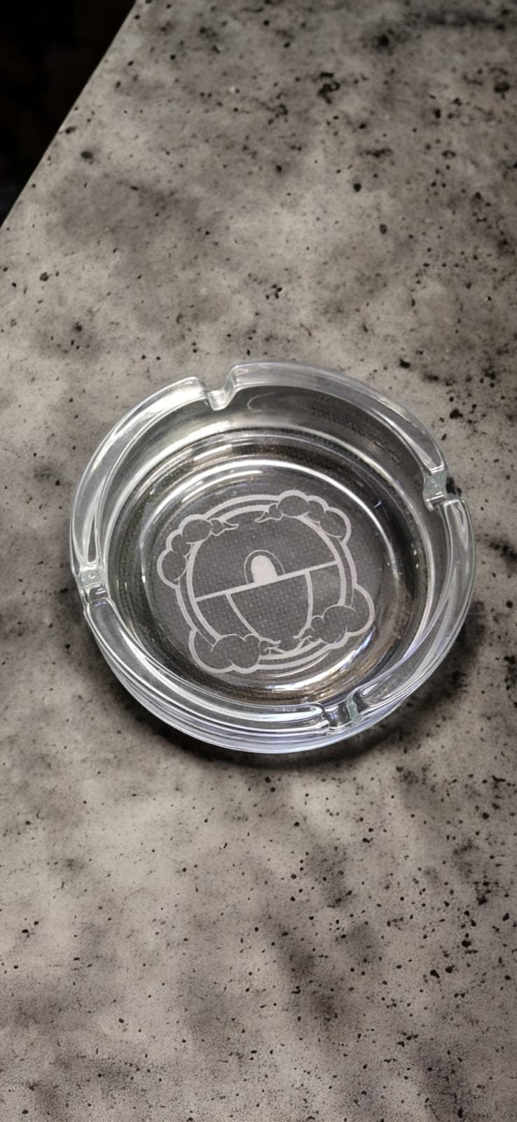 posacenere personalizzato con il tuo logo ristorante locale pub con incisione laser idea regalo fumatori