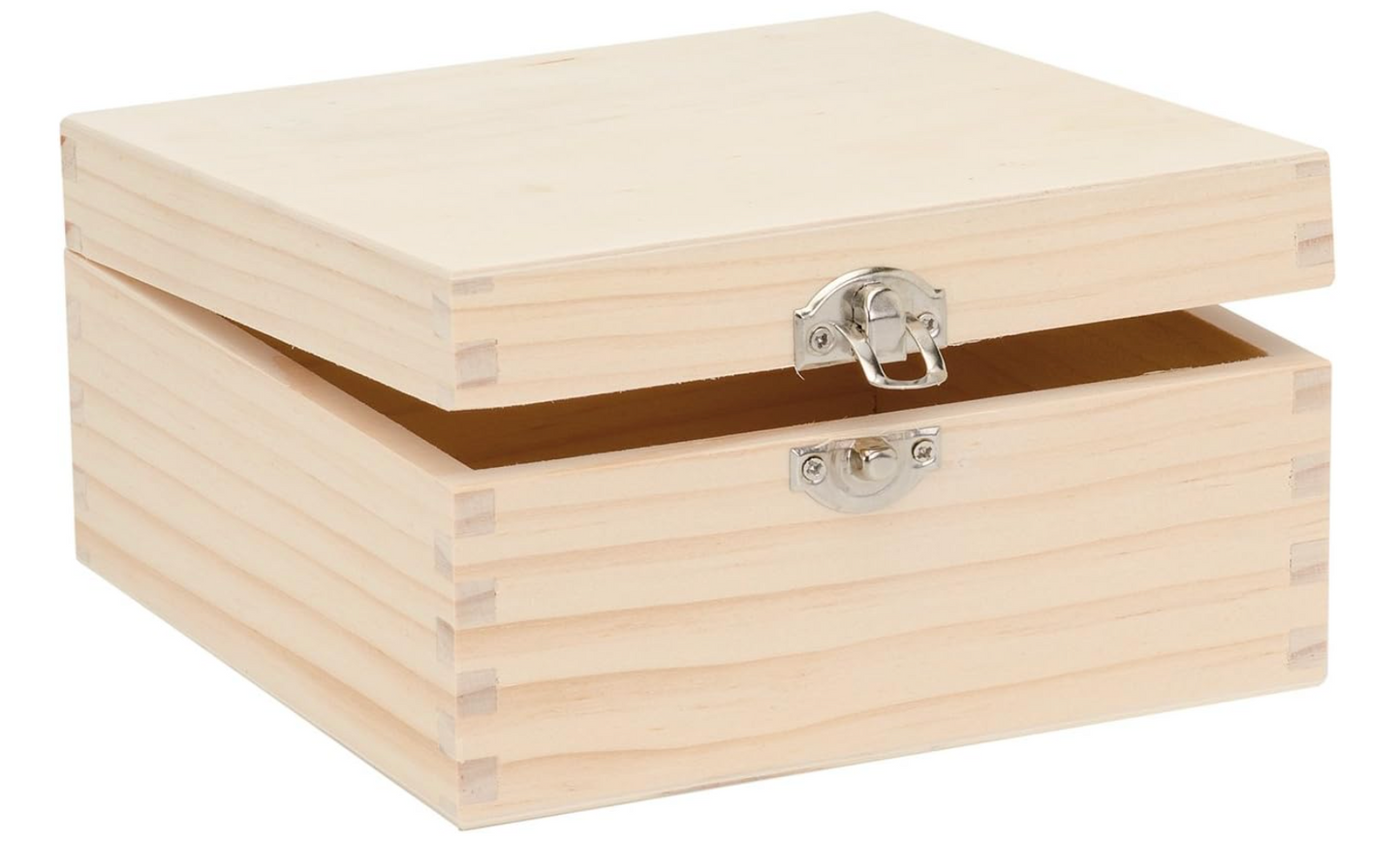 scatola in legno personalizzata con incisione laser per verniciare, incollare o Decorare