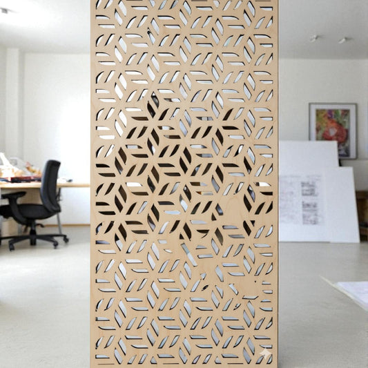 ginza modello legno traforato non verniciati interni esterni taglio laser decorazione casa, quadro, fai da te, separè