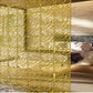 divisori in oro o argento mattonelle stanza set da 12 pezzi Parete divisoria sospesa in mdf verniciato,Divisori per ambienti sospesi Colore