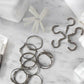 divisori in oro o argento mattonelle stanza set da 12 pezzi Parete divisoria sospesa in mdf verniciato,Divisori per ambienti sospesi Colore