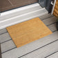 Sono felice… quando te ne vai Personalizzato in Fibra di Cocco – Incisione Laser – Welcome Mat Ingresso Casa