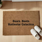 Bears. Beets. Battlestar Galactica. Zerbino Personalizzato in Fibra di Cocco – Ingresso Casa – Regalo Nuova Casa