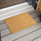 Benvenuti Zerbino Personalizzato in Fibra di Cocco – Incisione Laser – Welcome Mat Ingresso Casa – Idea Regalo Nuova Casa